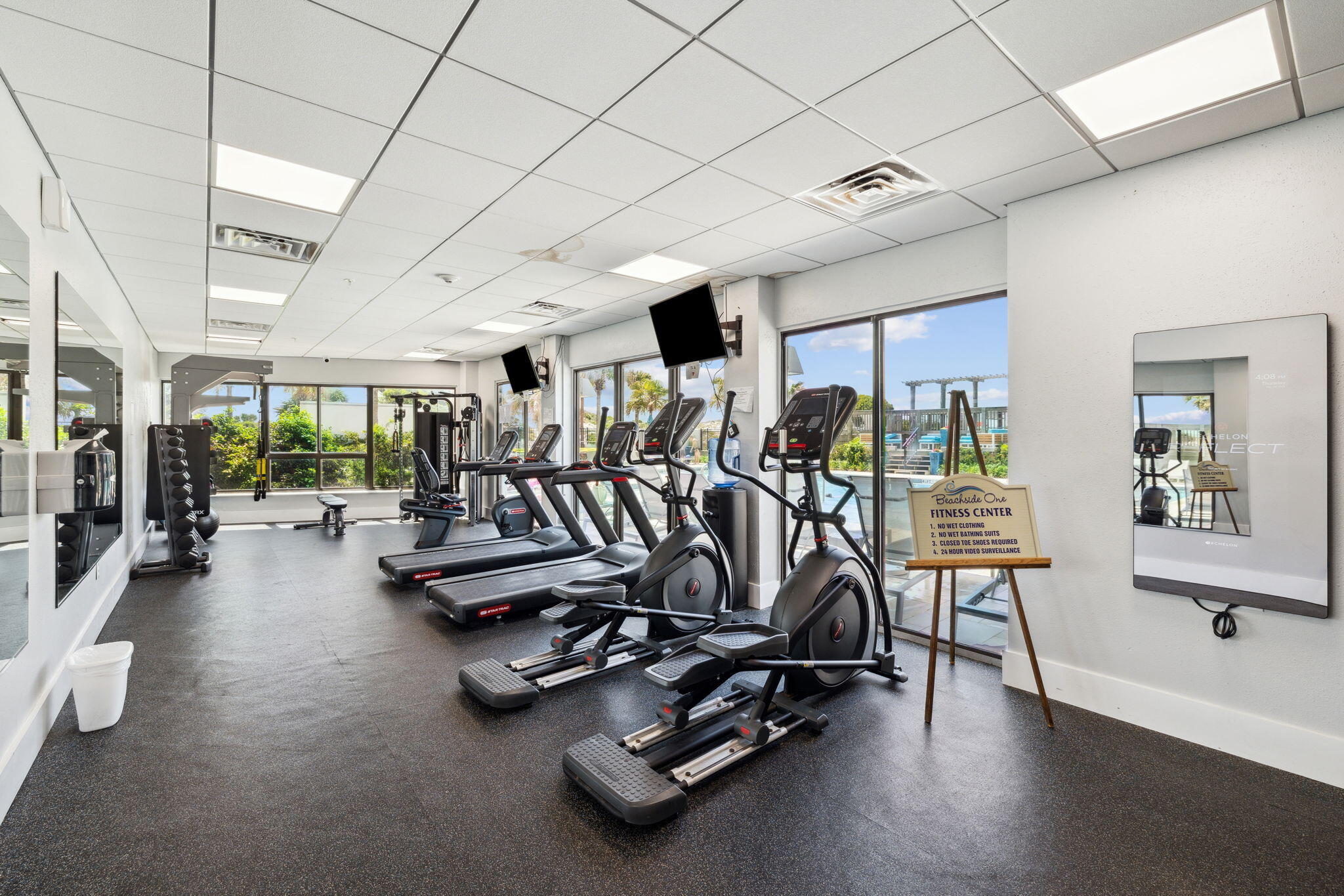 4072 Beachside 1, Unit 4072 Miramar Beach, FL 32550 - Photo 27 of 75 a view of a room with gym equipment