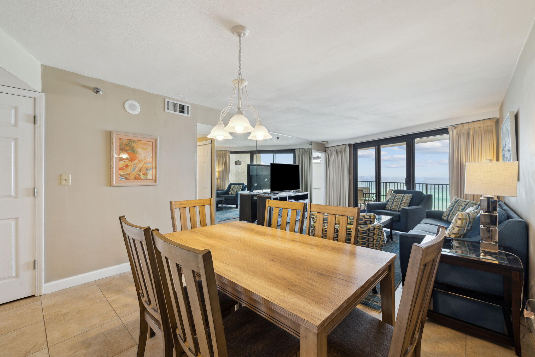 4072 Beachside 1, Unit 4072 Miramar Beach, FL 32550 - Photo 10 of 75 a view of a dining room with furniture window and outside view