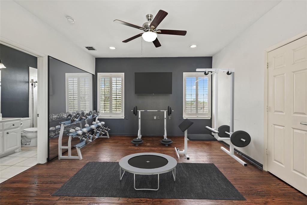 11911 Edgestone Road Dallas, TX 75230 - Photo 29 of 40 Bedroom opens up to terrace
