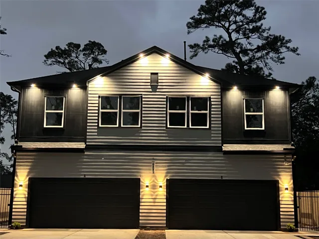 a view of a house with a door