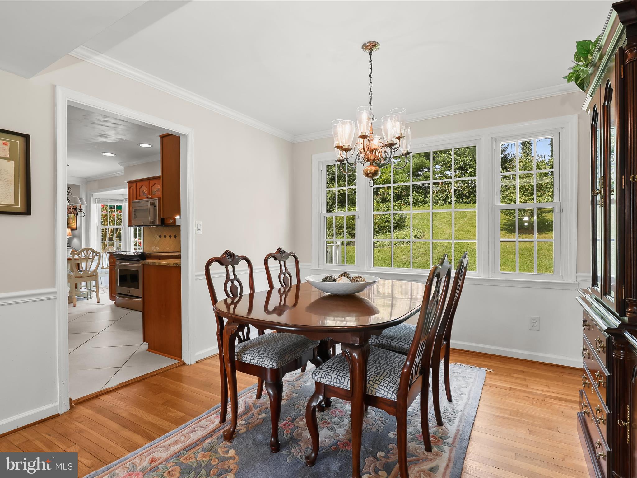 2123 Round Hill Road Fallston, MD 21047 - Photo 13 of 46 a view of a dining room with furniture window and outside view