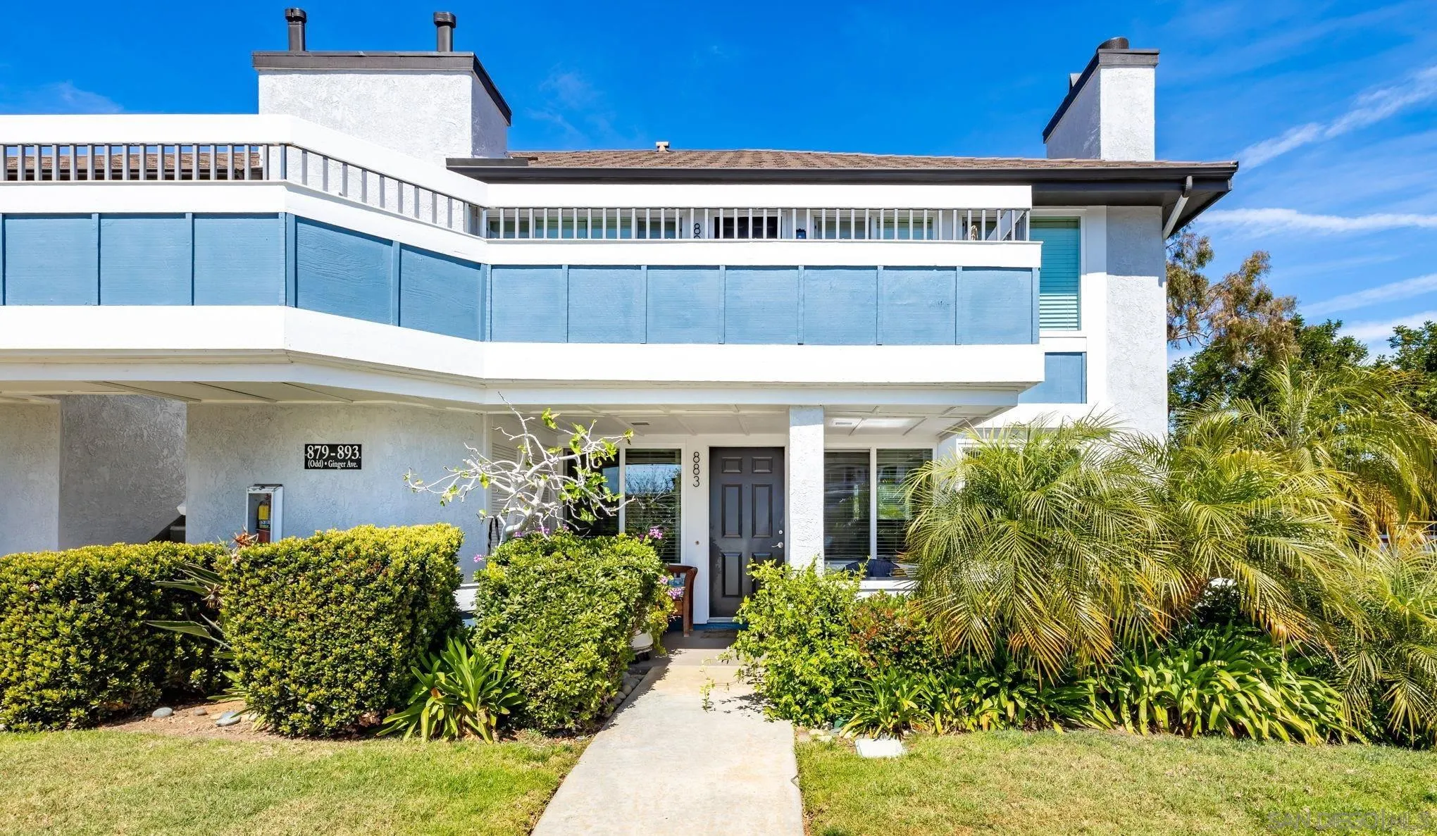 883 Ginger Avenue Carlsbad, CA 92011 - Photo 32 of 33 a view of a house with potted plants