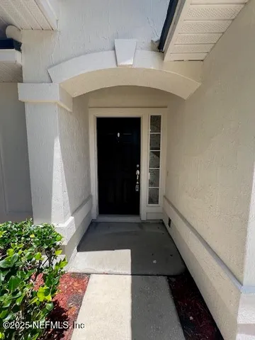 front view of the house