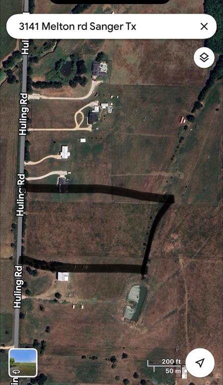 3141 Melton Road Sanger, TX 76266 - Photo 2 of 5 Map