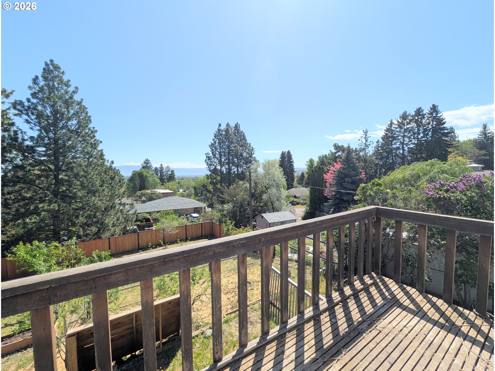 1624 Foley Street La Grande, OR 97850 - Photo 35 of 37 a side view of a wooden deck