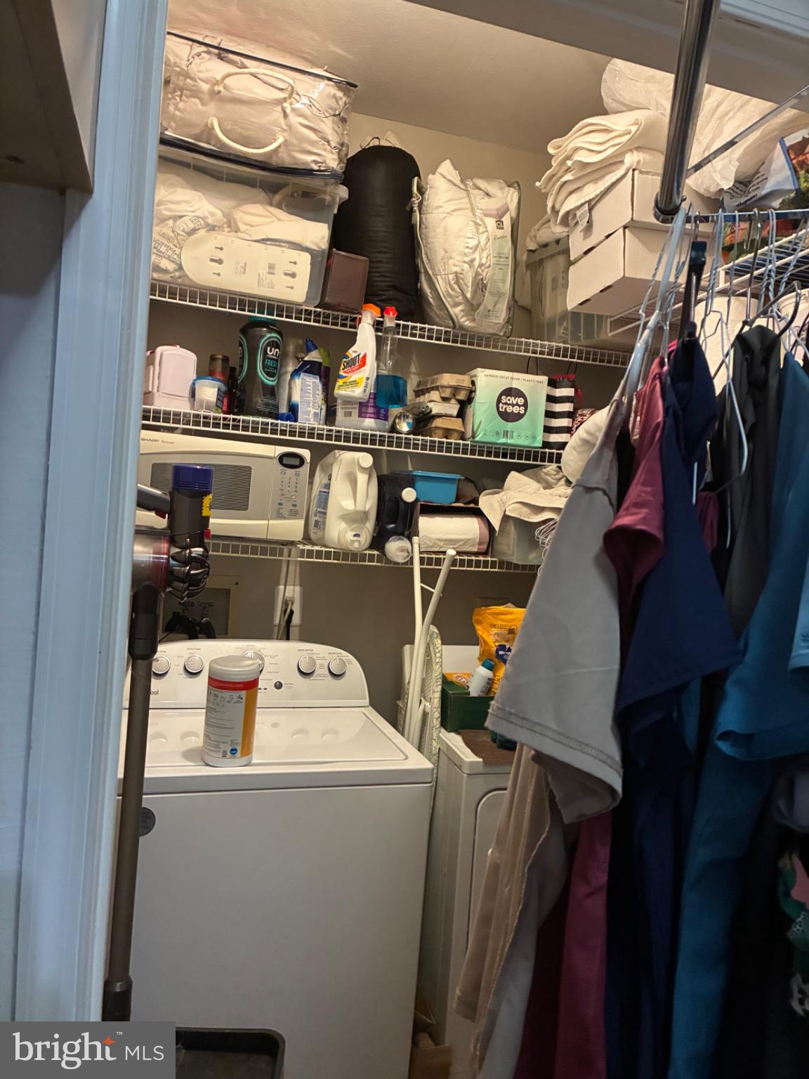 1571 Spring Gate Dr., Unit 6206 McLean, VA 22102 - Photo 20 of 26 Efficient laundry space with organized storage.