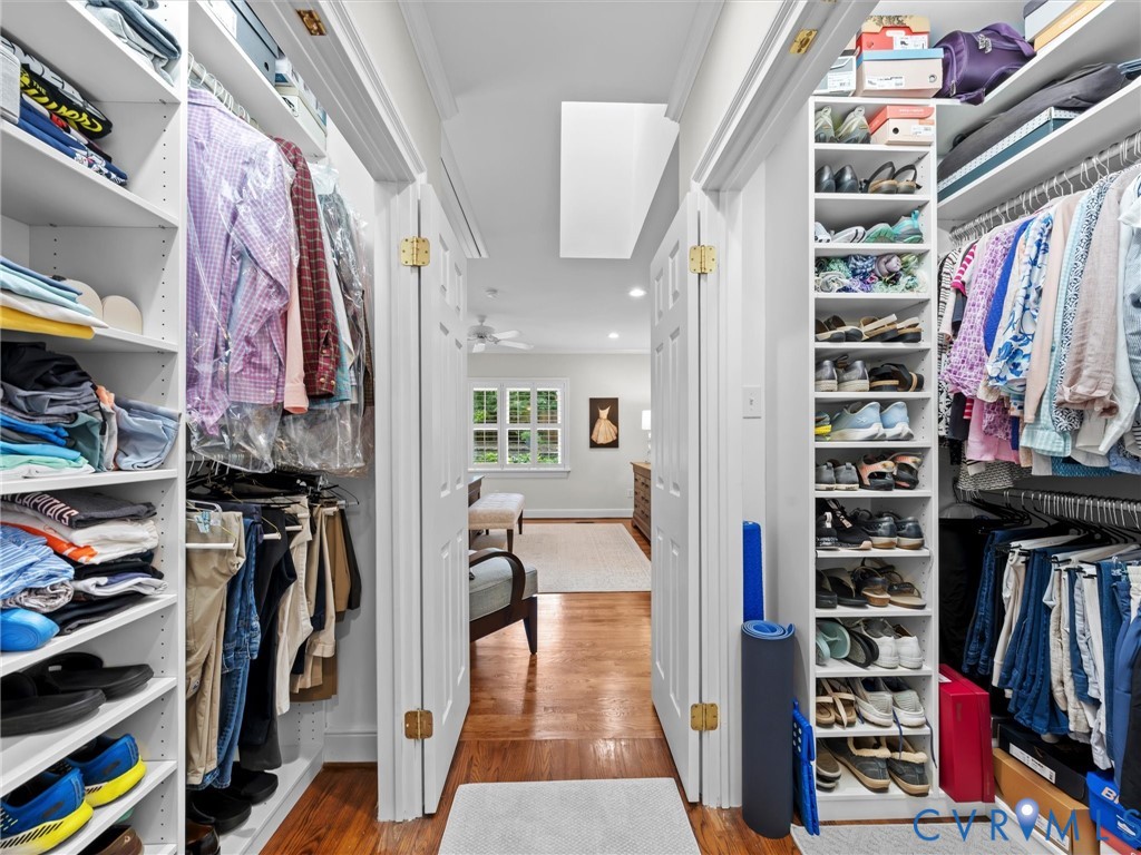 7723 Stuart Hall Road Henrico, VA 23229 - Photo 33 of 42 Custom closet system with white shelving, multiple