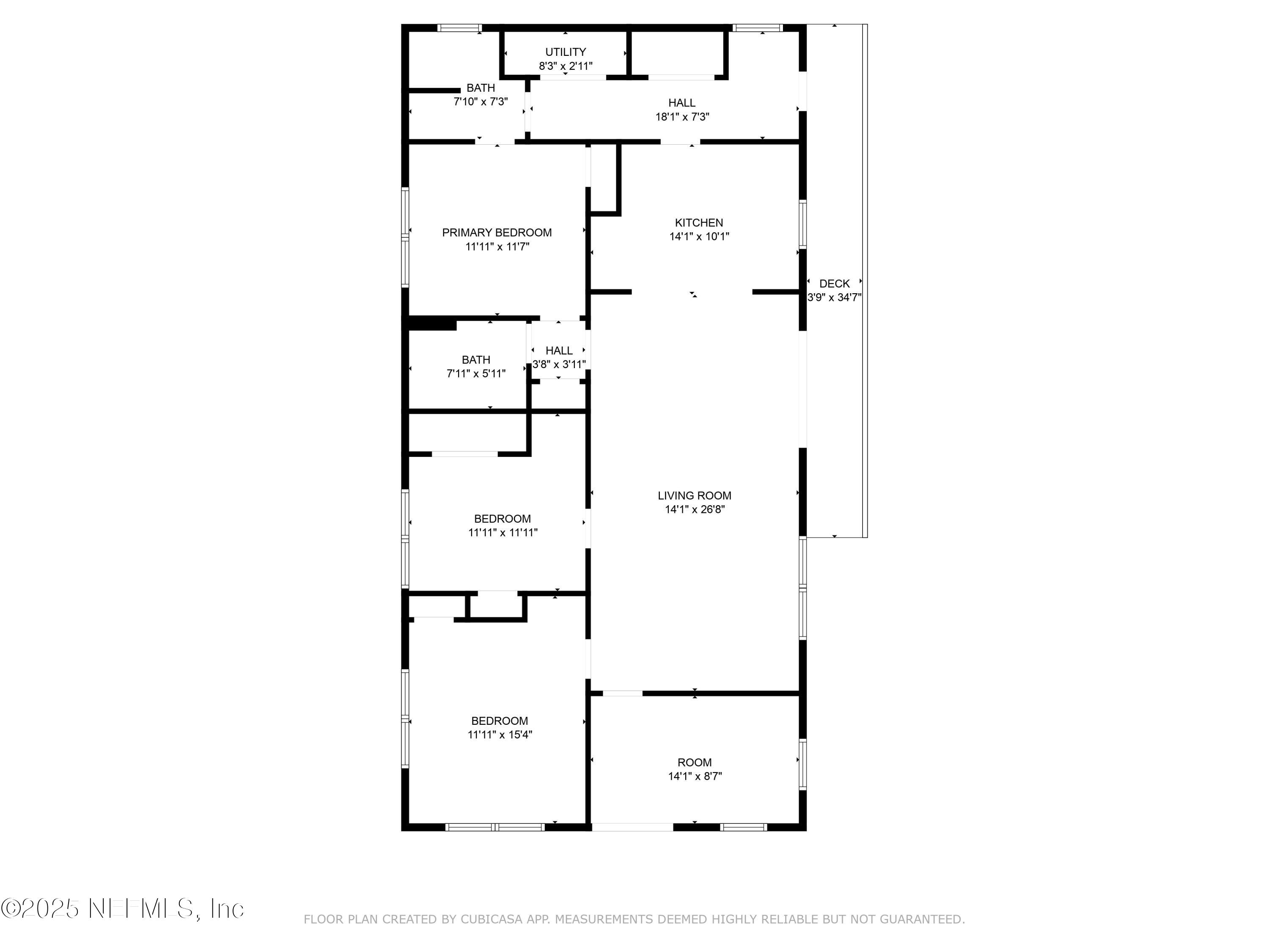 412 Madison Street Palatka, FL 32177 - Photo 29 of 29 a picture of a room with a white wall and white paint