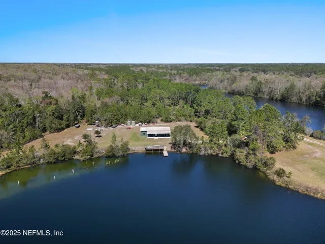 a view of lake with mountain