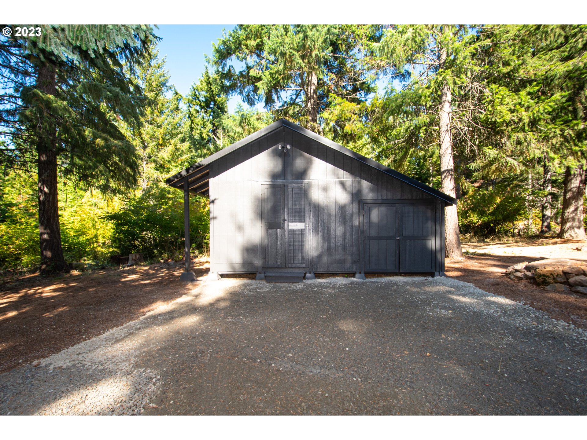55 Moonshine Road Appleton, WA 98602 - Photo 17 of 33 a view of backyard of house with green space