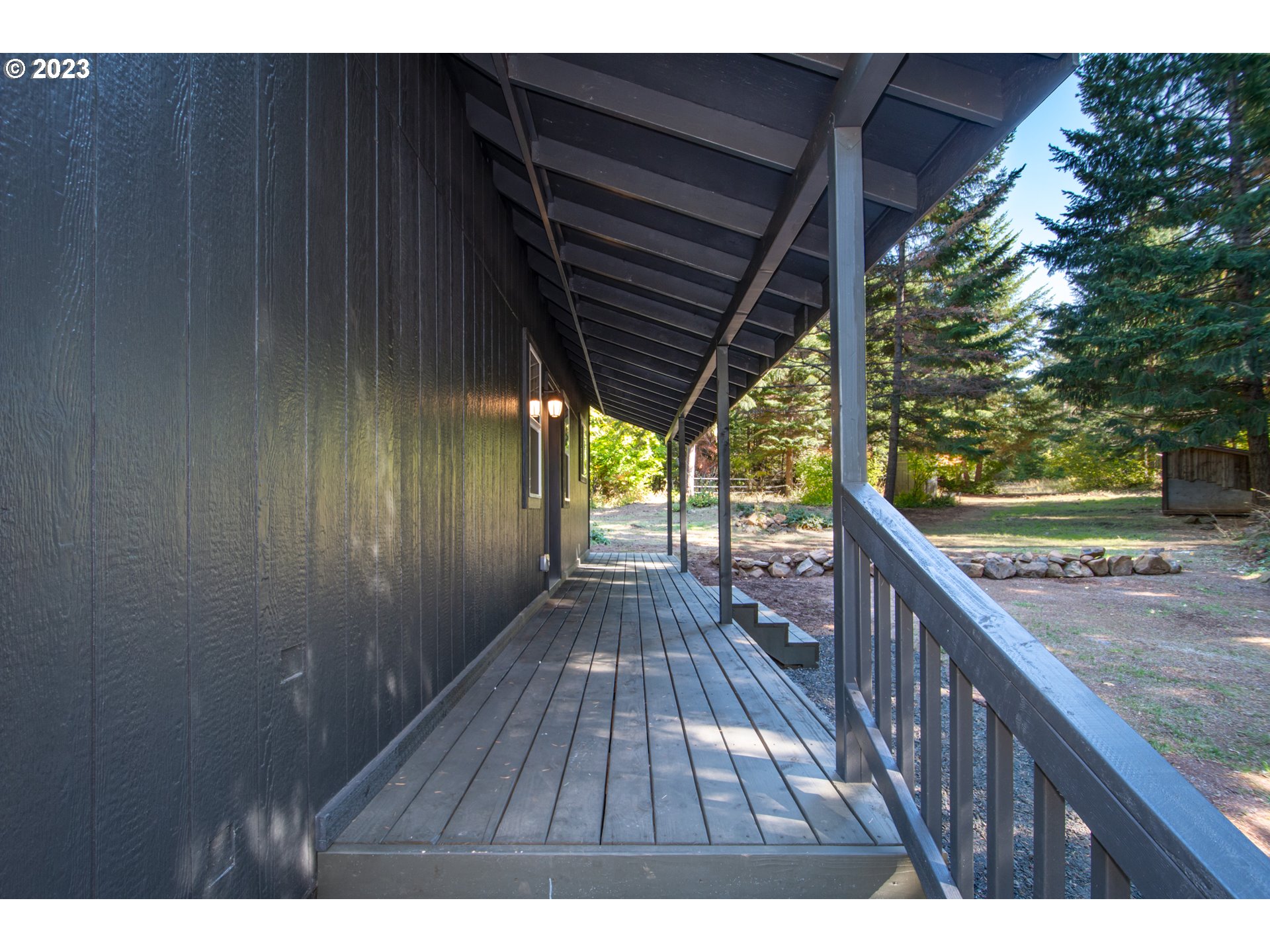 55 Moonshine Road Appleton, WA 98602 - Photo 3 of 33 a view of balcony with wooden floor