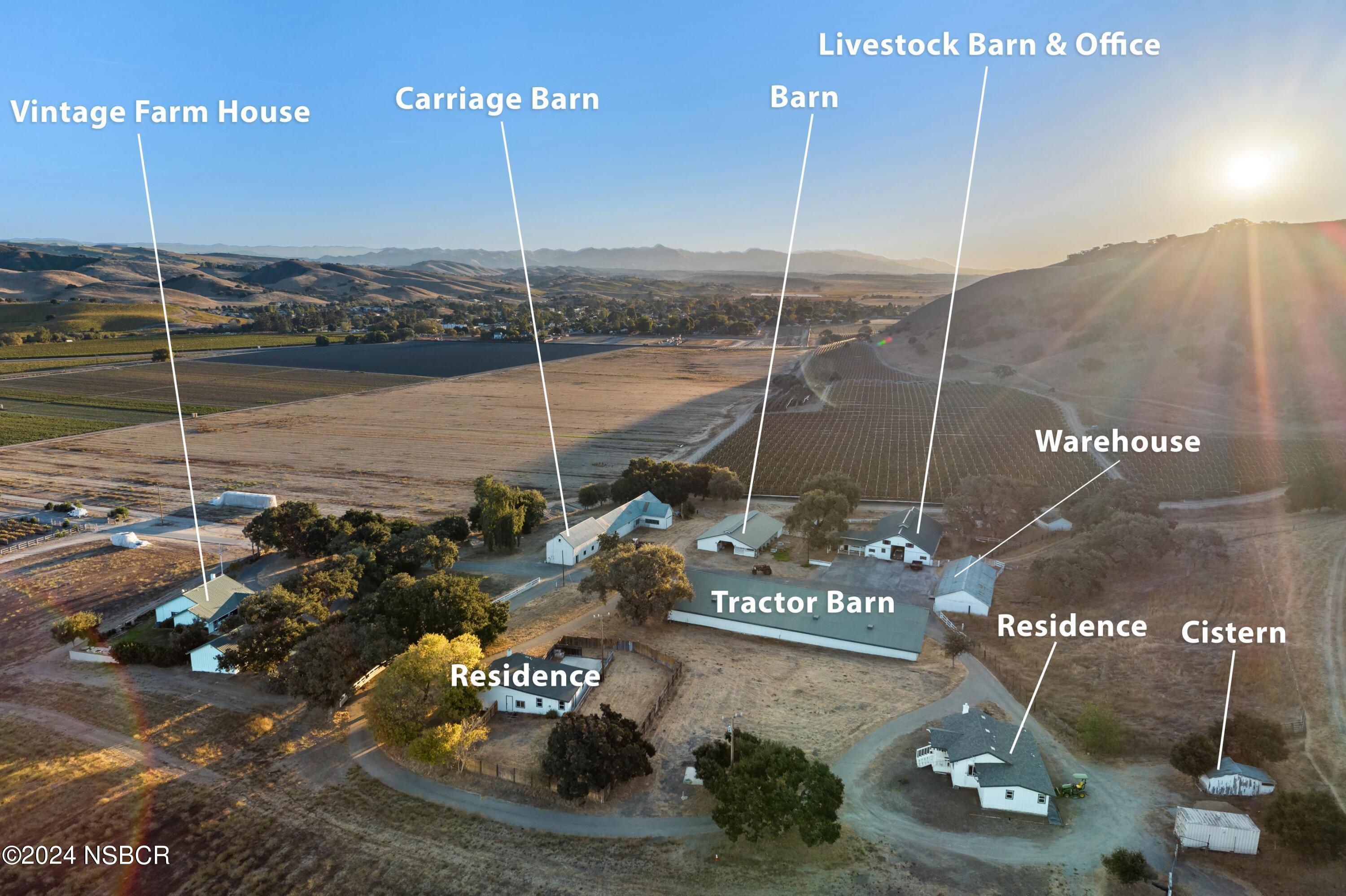 0 Ca Highway Los Alamos, CA 93440 - Photo 43 of 76 Compound Area with Structures Labelled -