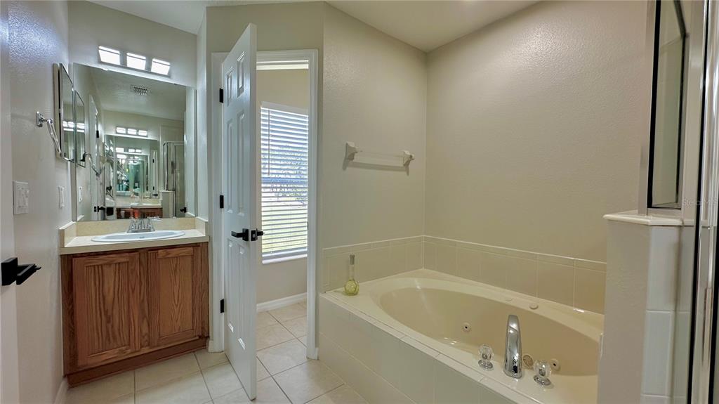 60 Pine Grove Drive Palm Coast, FL 32164 - Photo 12 of 20 a bathroom with a bathtub and a sink
