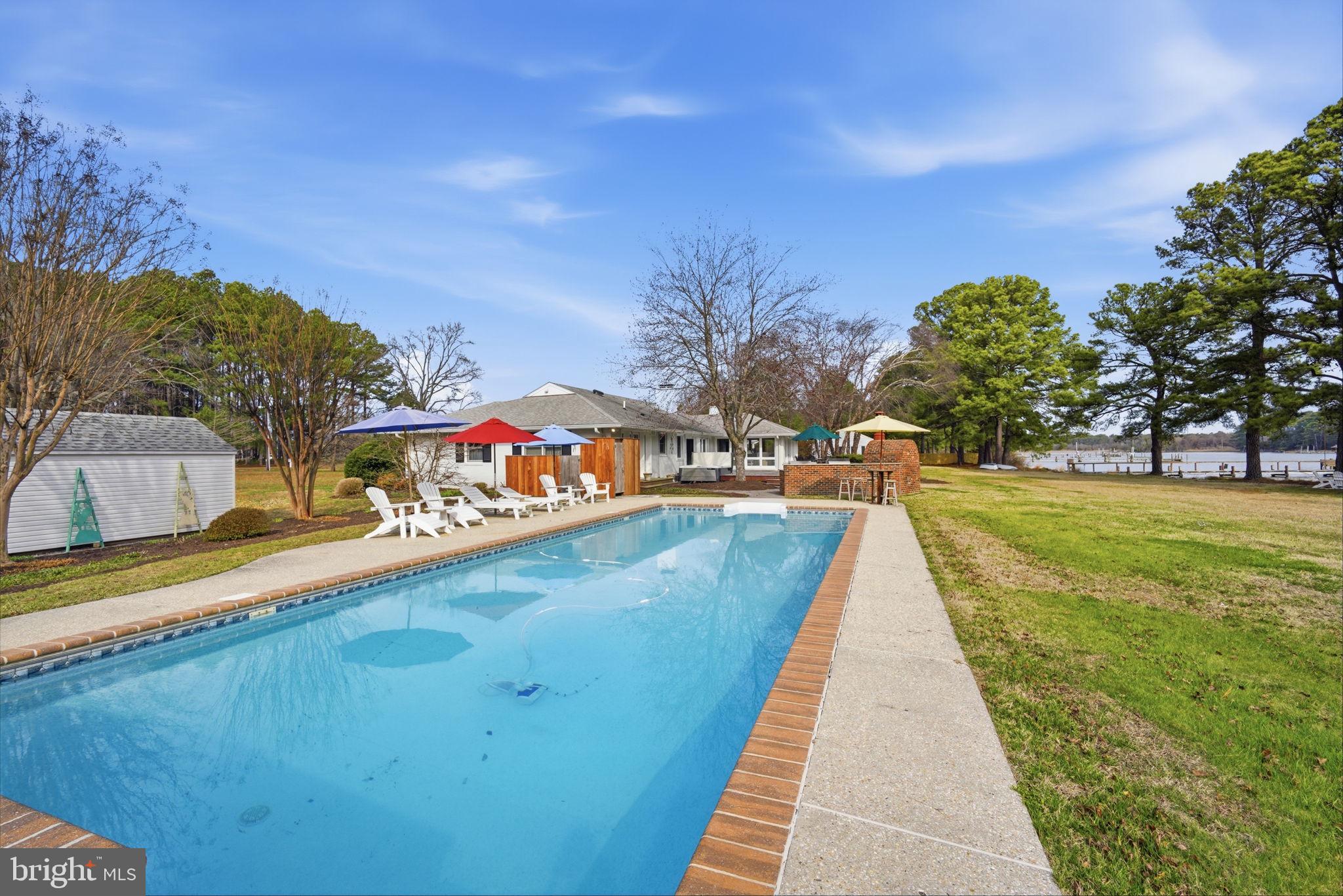 7149 Drum Point Road St. Michaels, MD 21663 - Photo 14 of 72 FABULOUS POOL