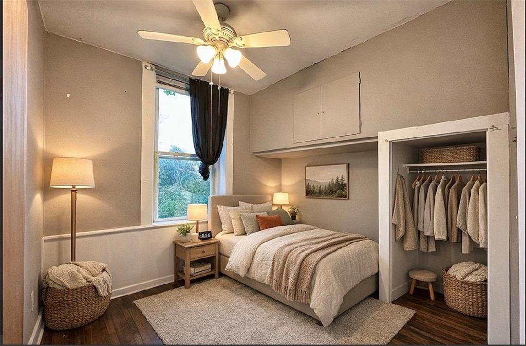 118 Firehall Road Portersville, PA 16051 - Photo 38 of 46 Virtually Staged Bedroom