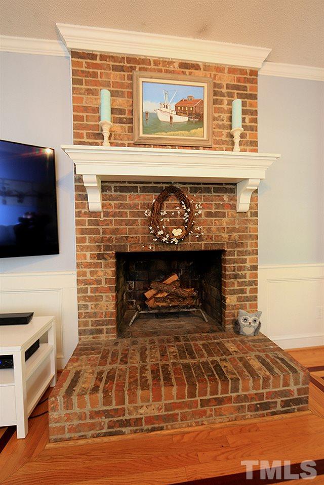 4120 Mardella Drive Raleigh, NC 27613 - Photo 8 of 20 View of fireplace area