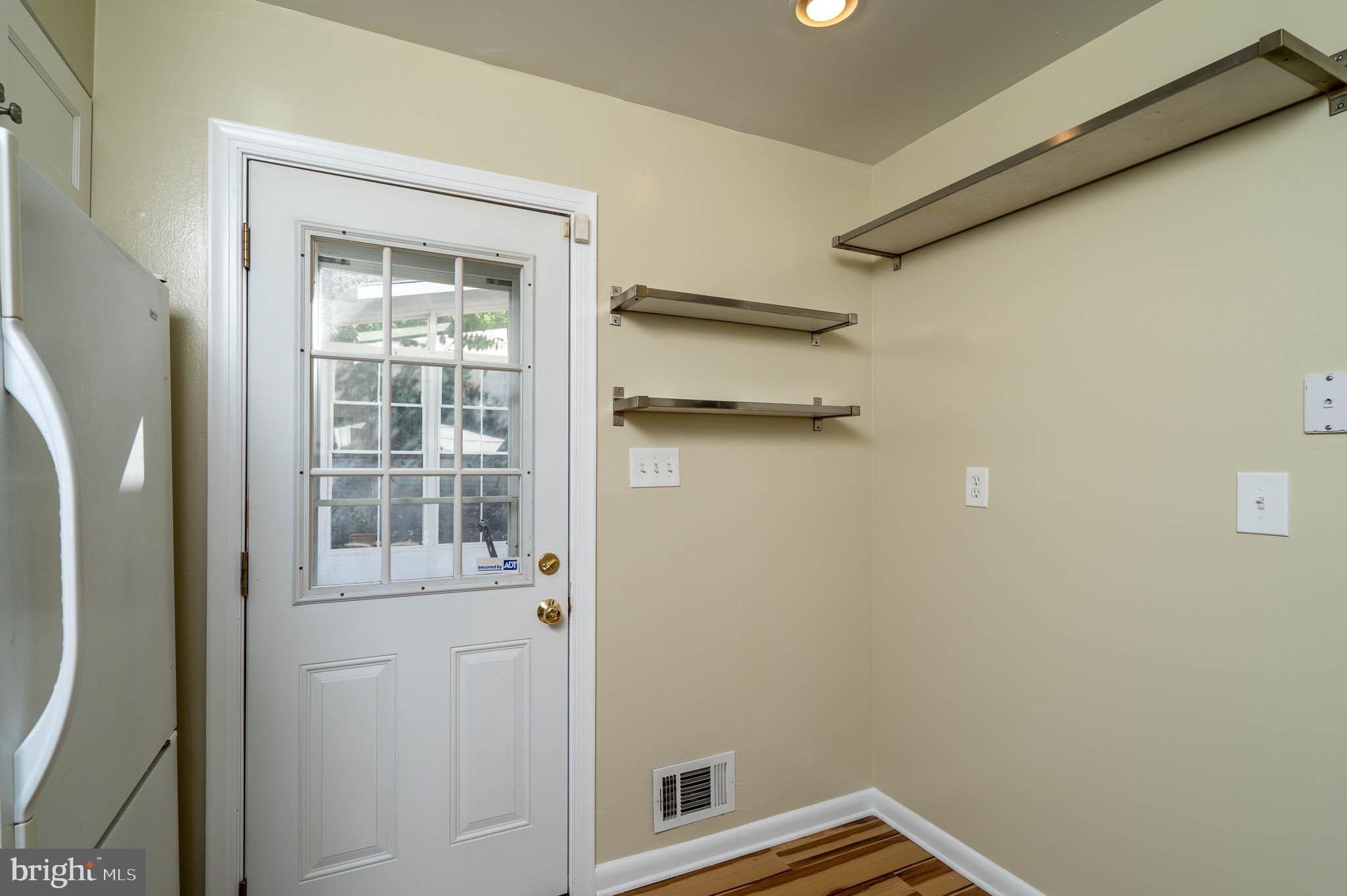 6815 Decatur Street Hyattsville, MD 20784 - Photo 12 of 24 Kitchen and Back Door