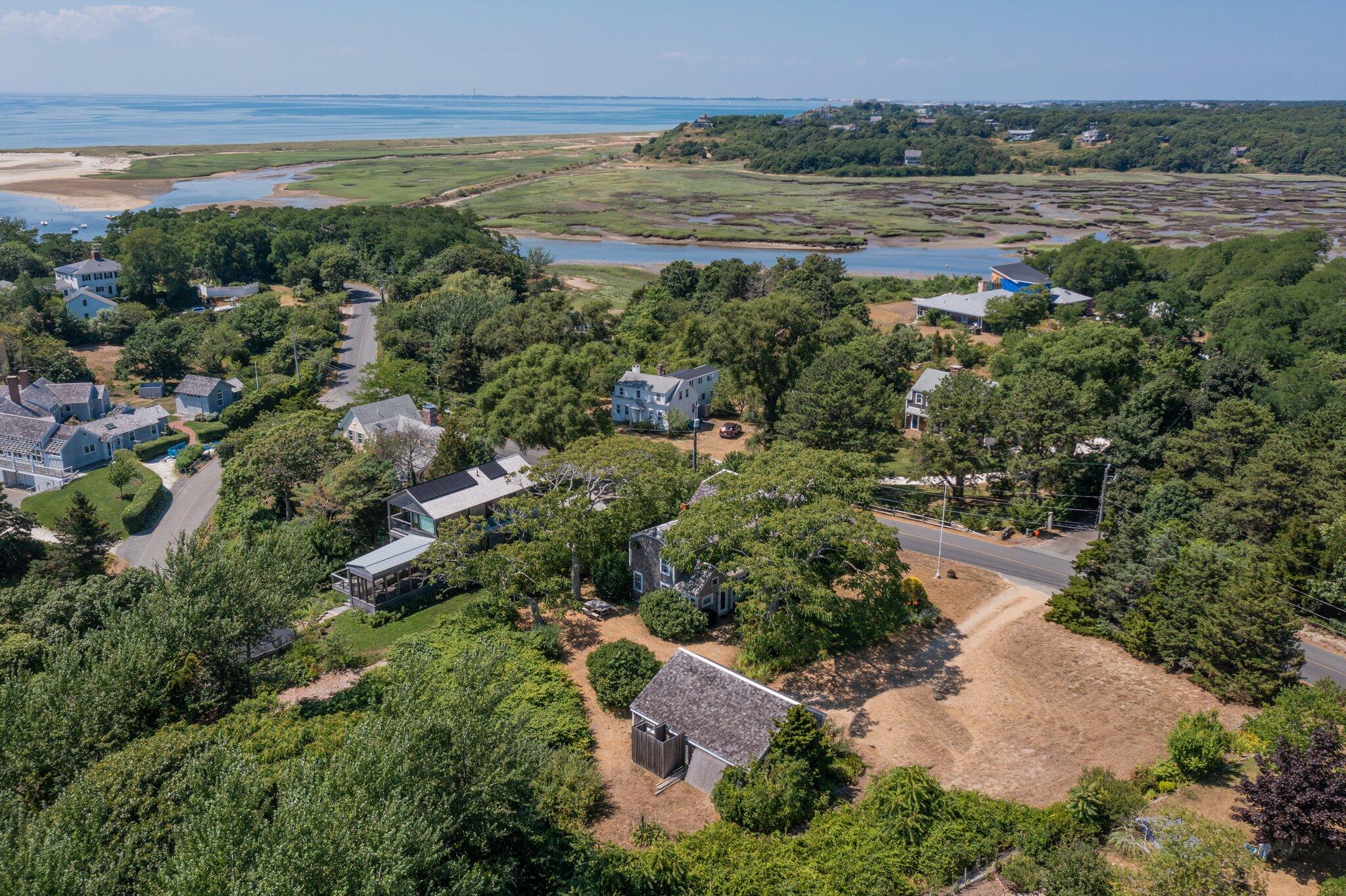 64 Depot Road Truro, MA 02666 - Photo 47 of 53 an aerial view of ocean and trees