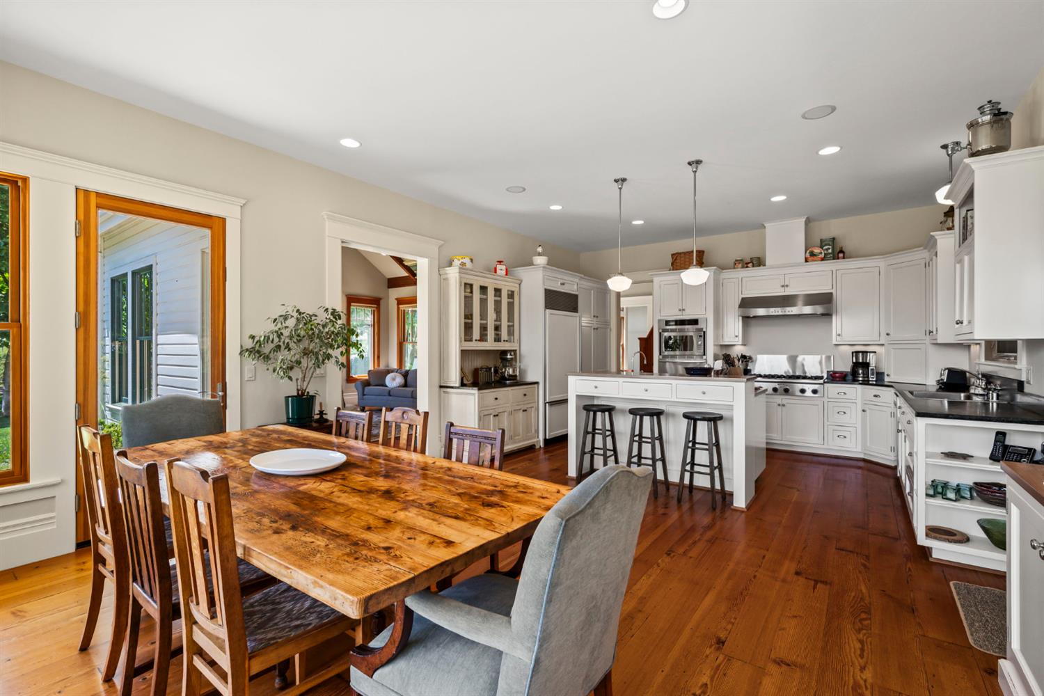 7407 Allen Lane Penryn, CA 95663 - Photo 14 of 83 a dining room with furniture and wooden floor