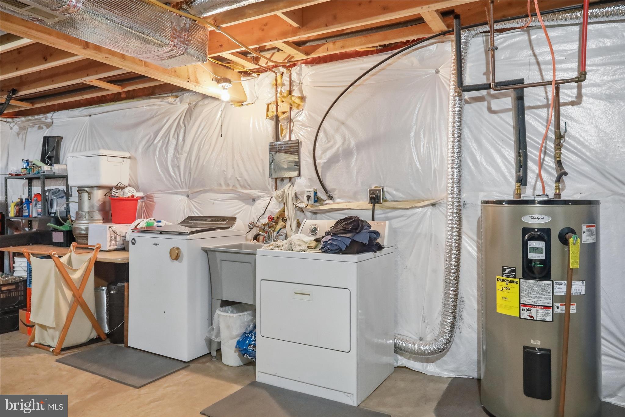 1158 Drummer Hill Road Front Royal, VA 22630 - Photo 25 of 36 a utility room with dryer and washer