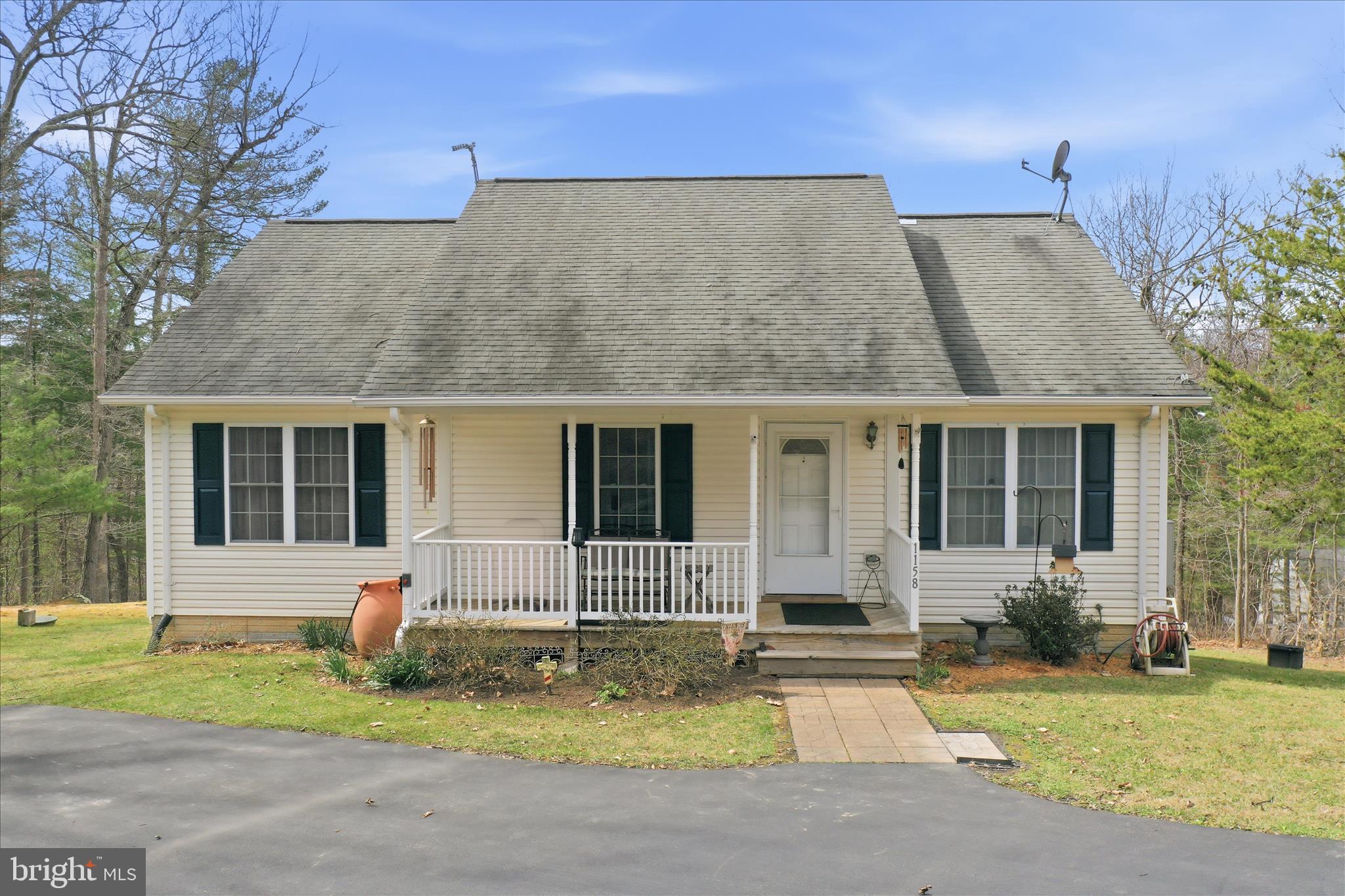 1158 Drummer Hill Road Front Royal, VA 22630 - Photo 26 of 36 front view of house with a yard