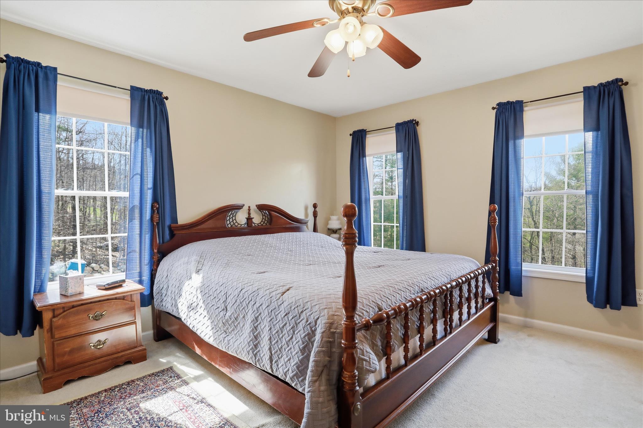 1158 Drummer Hill Road Front Royal, VA 22630 - Photo 3 of 36 a bedroom with a large bed and a window