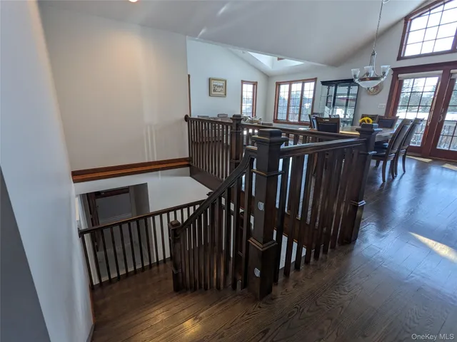 a living room with furniture and window