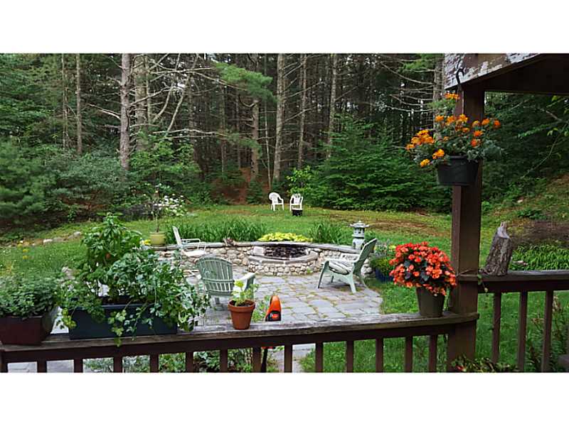 42 Anthony Road Foster, RI 02825 - Photo 24 of 25 Exterior Back. Backyard surrounded by nature