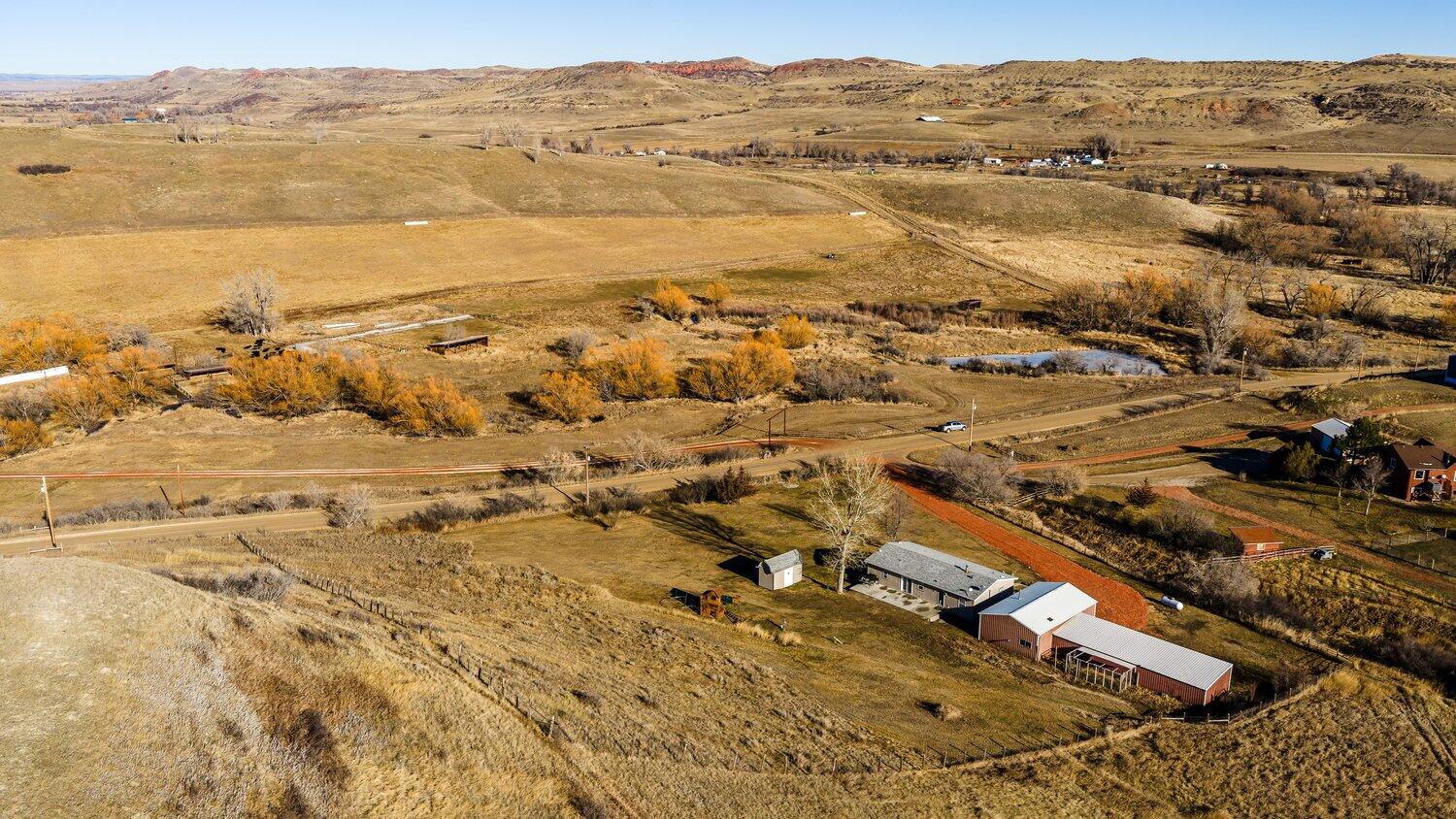 417 Meade Creek Road Sheridan, WY 82801 - Photo 37 of 40 Aerial View