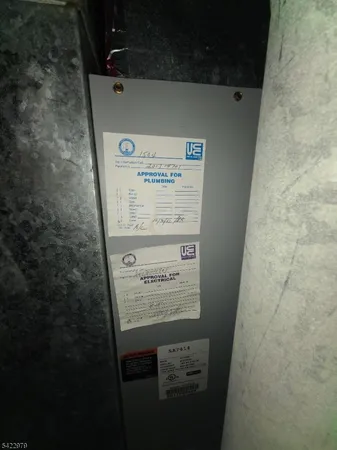 a close view of washer and dryer