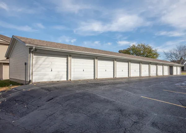a view of an empty space with a street