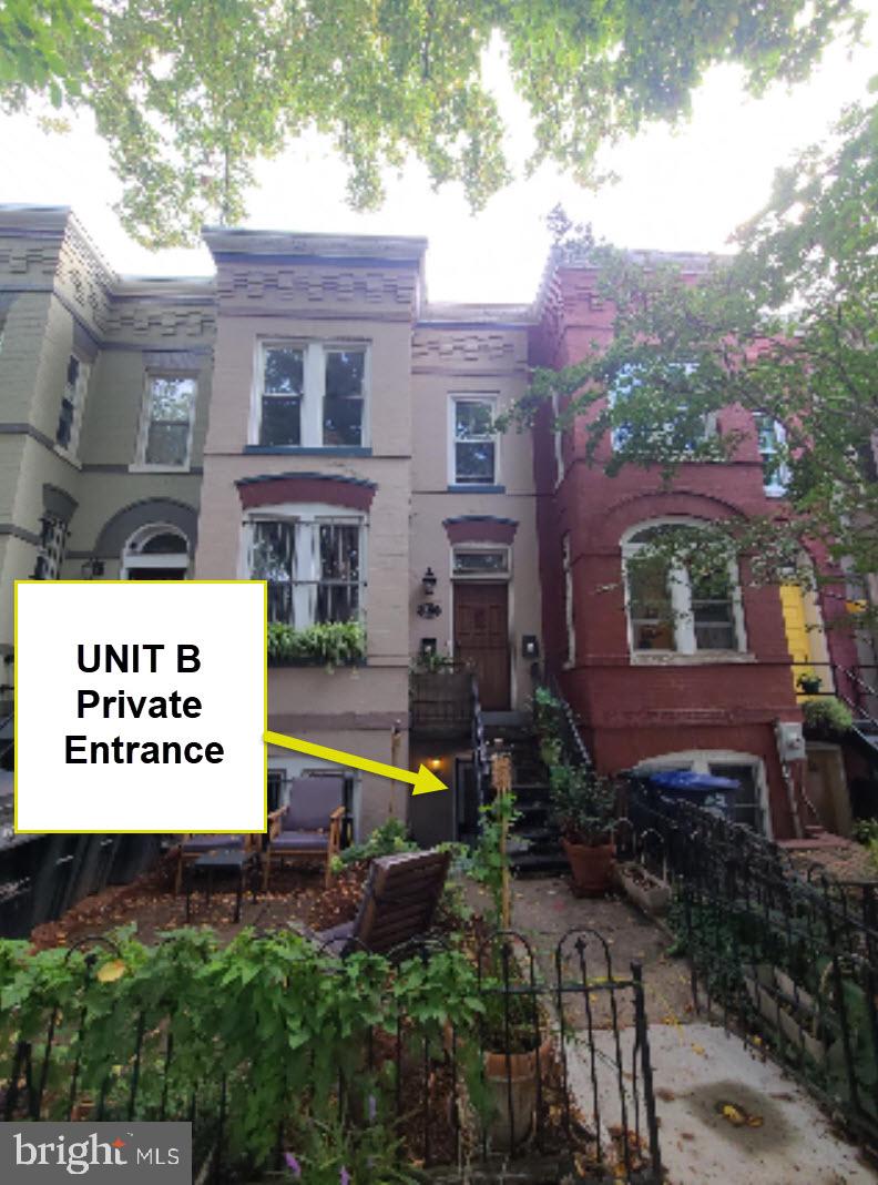 a sign on the side of a building