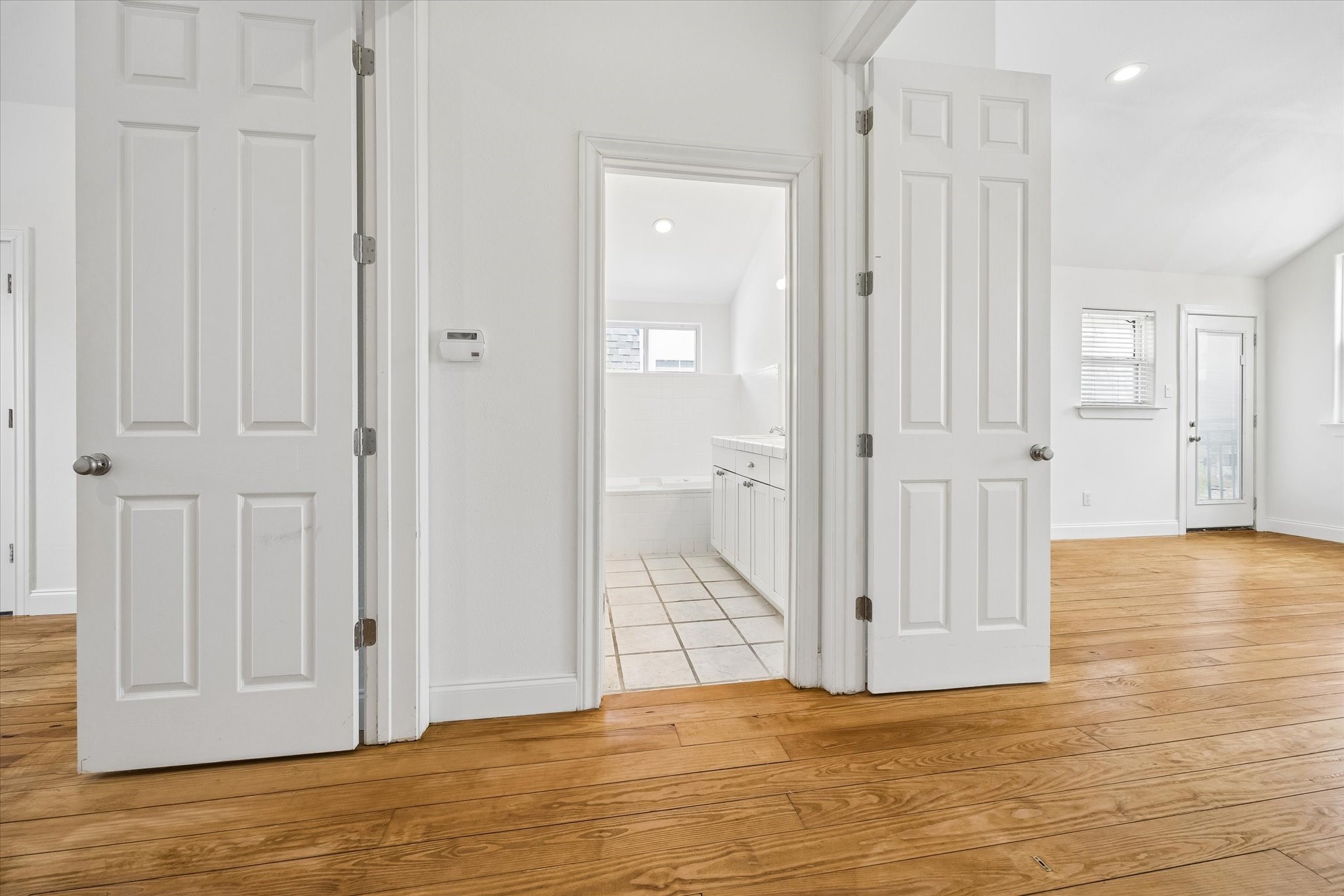 4011 Garrott Street Houston, TX 77006 - Photo 12 of 19 a view of a livingroom with wooden floor
