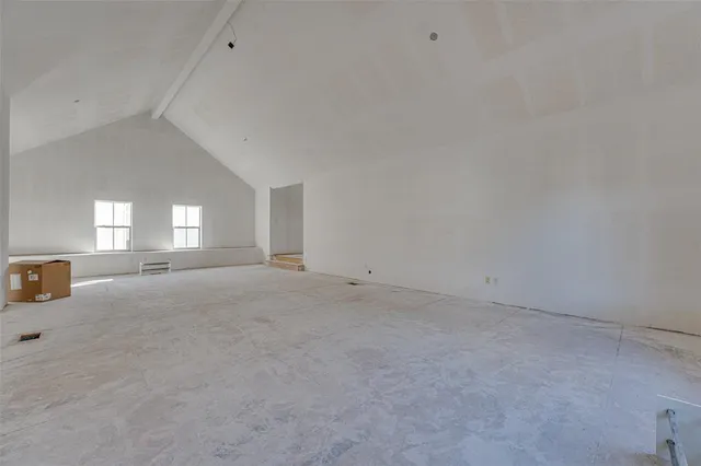 a view of empty room