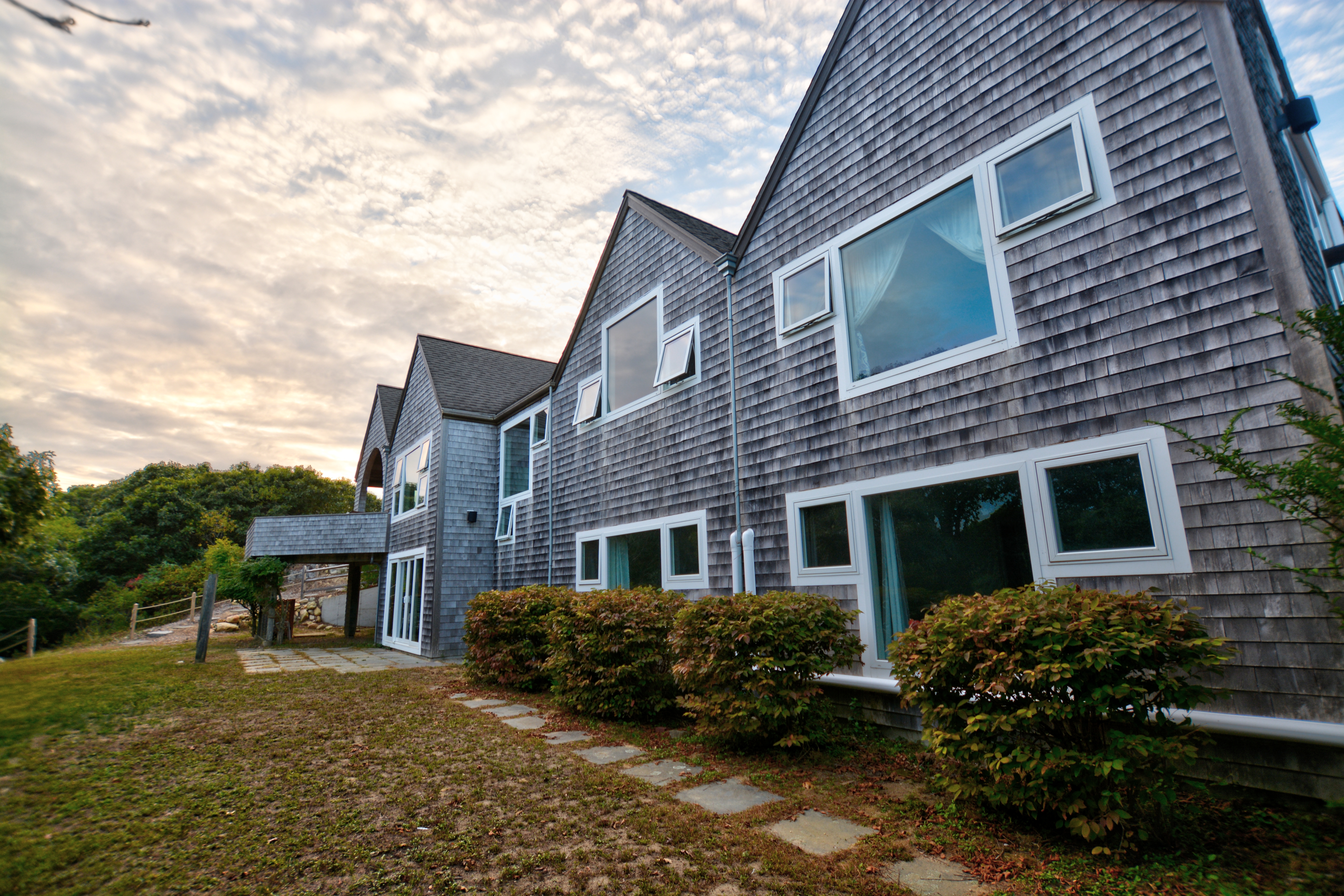 13 Kapigan Road Chilmark, MA 02535 - Photo 3 of 25 a view of a house with a garden