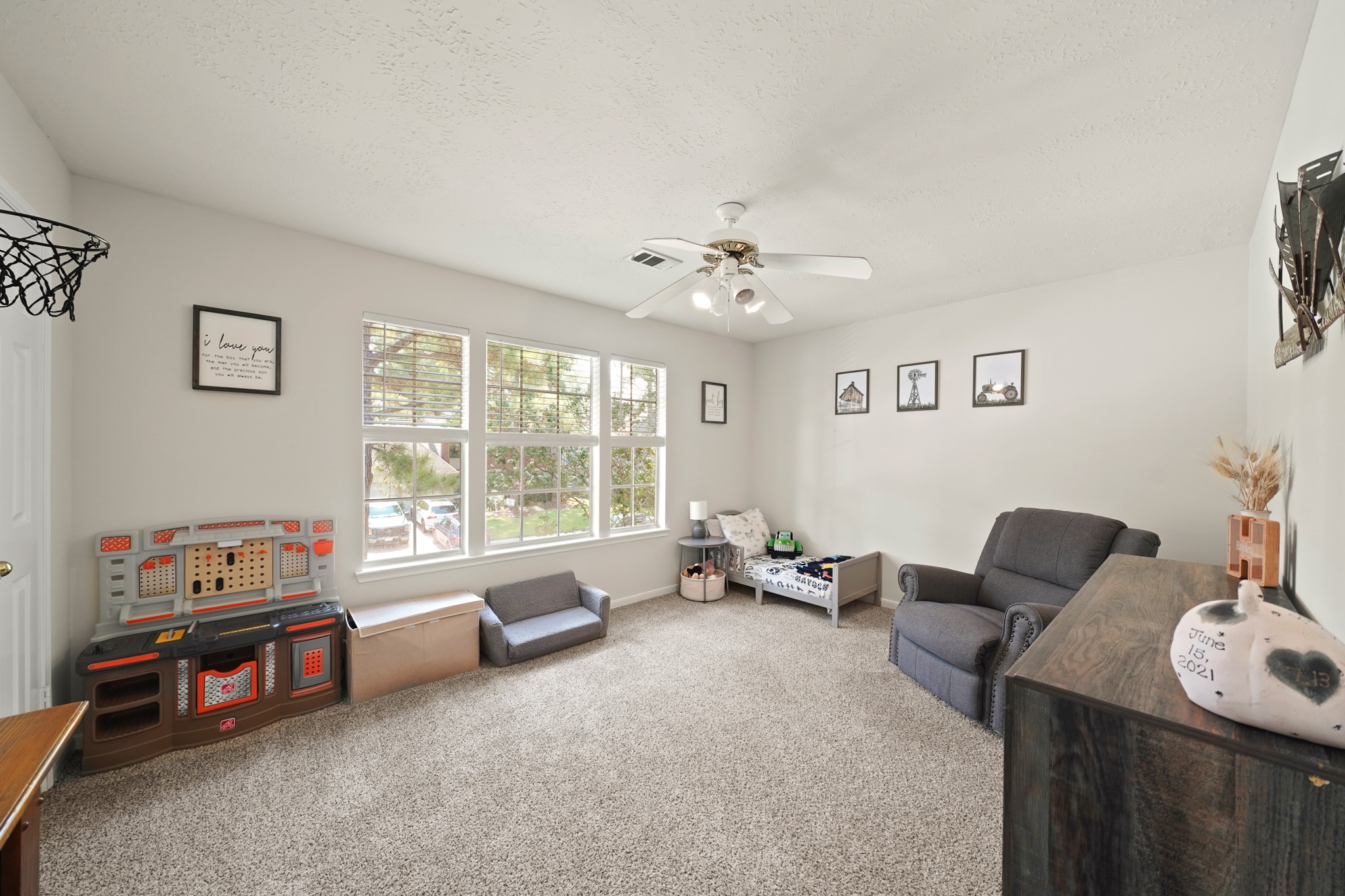 16114 Kintyre Point Road Houston, TX 77095 - Photo 30 of 39 And the fourth bedroom also a great size! Walk in closet, newer carpet and paint.