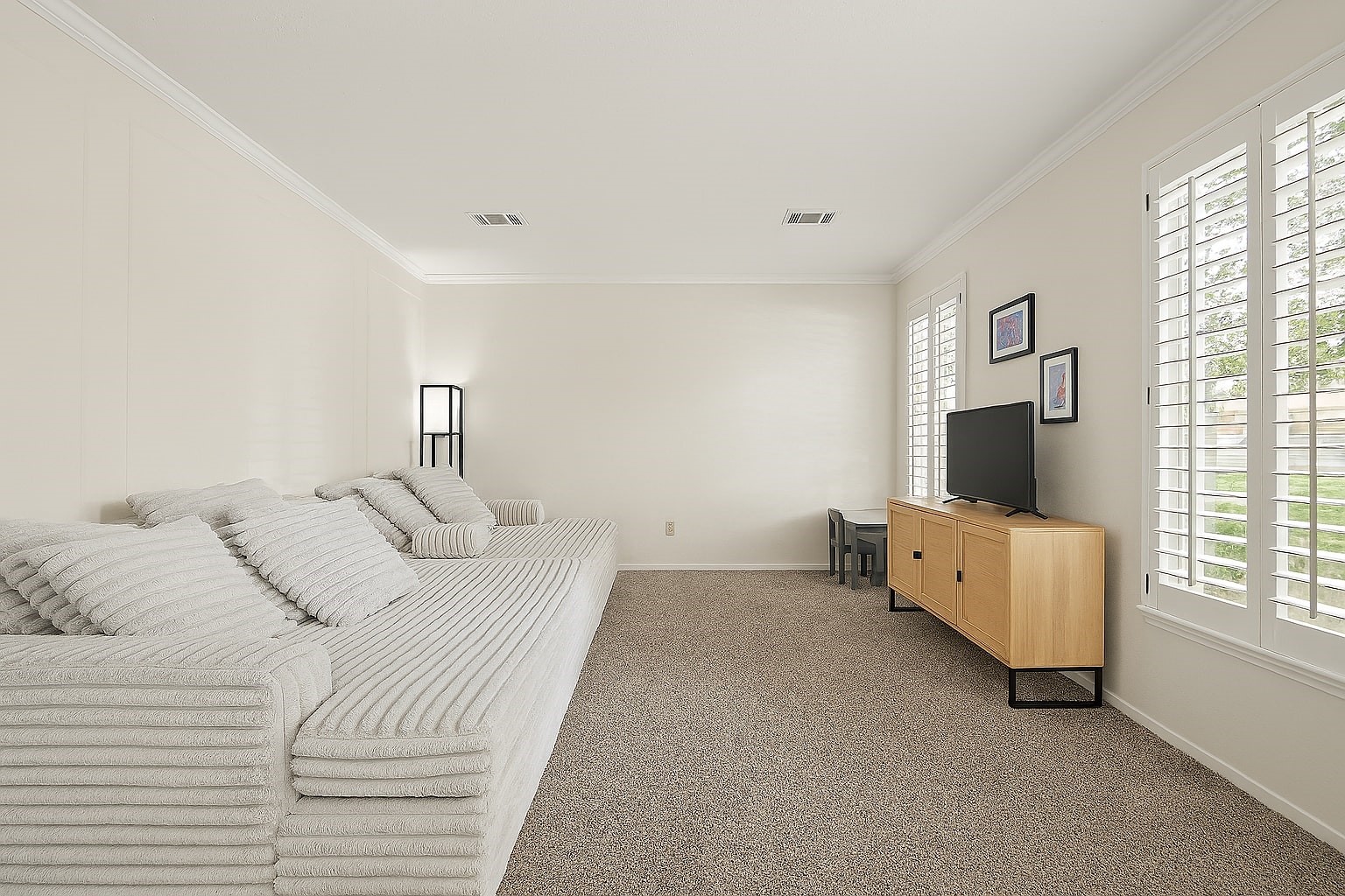 16114 Kintyre Point Road Houston, TX 77095 - Photo 7 of 39 To the right upon entry, is the formal living room that makes for a great playroom, etc..