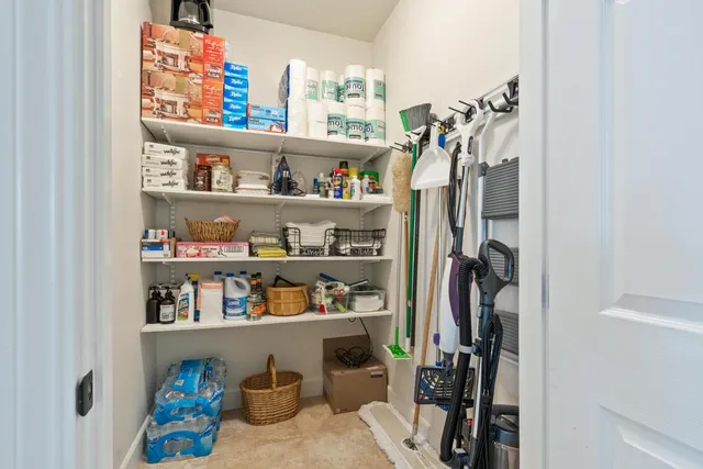 a view of storage and utility