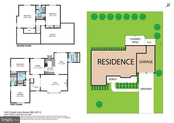 $625,000 | 12413 Sarah Lane, Bowie, MD 20715