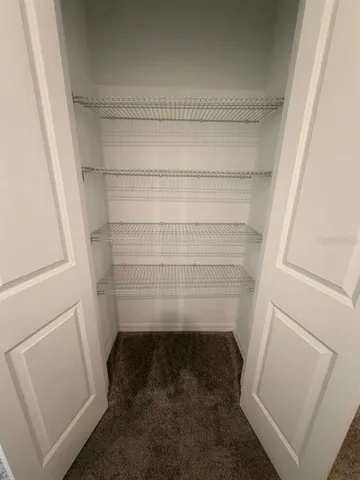 a view of walk in closet