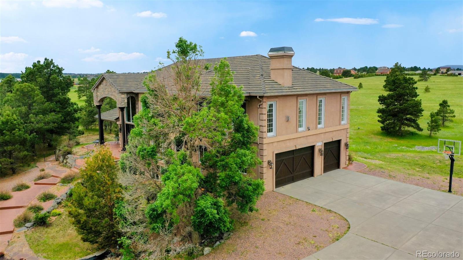 2775 E Highway Monument, CO 80132 - Photo 34 of 40 an aerial view of a house