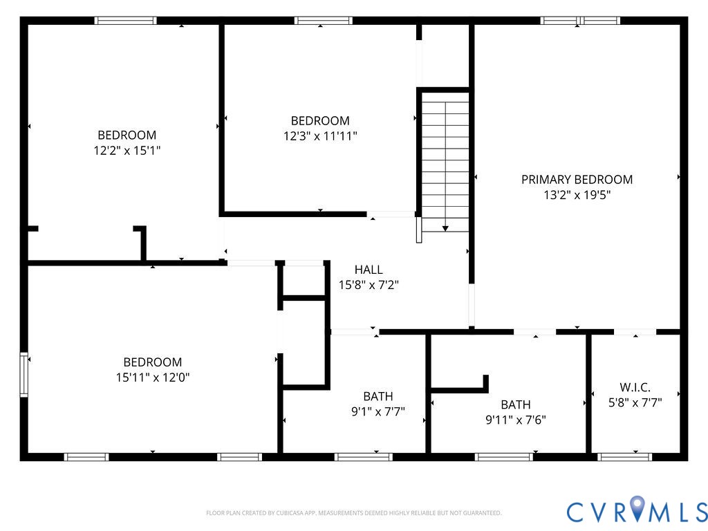 8939 Cardiff Road North Chesterfield, VA 23236 - Photo 45 of 45 View of home floor plan