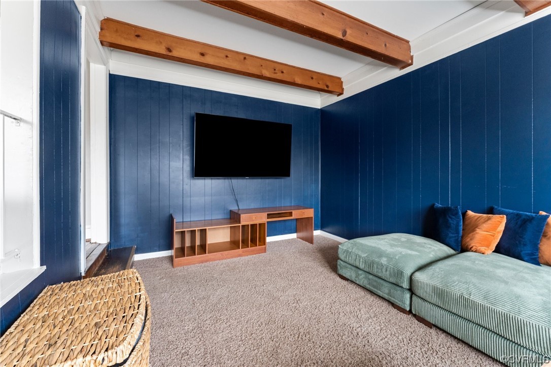 1221 Woodcroft Road Richmond, VA 23235 - Photo 7 of 42 a bedroom with a bed and a television