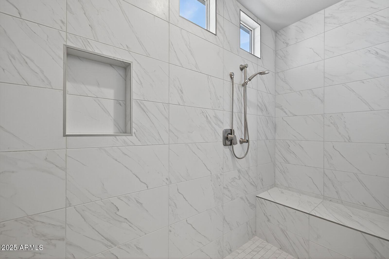 3191 West Santa Rosa Road San Tan Valley, AZ 85144 - Photo 24 of 52 a bathroom with a shower