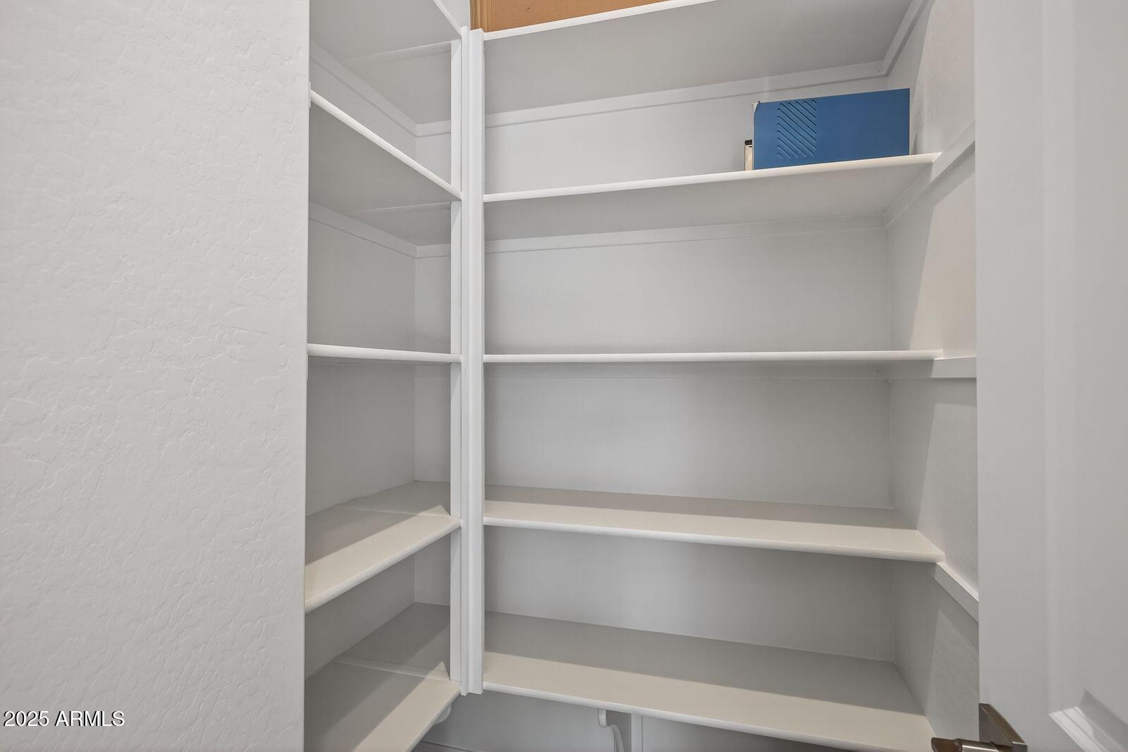 3191 West Santa Rosa Road San Tan Valley, AZ 85144 - Photo 29 of 52 a view of an empty walk in closet