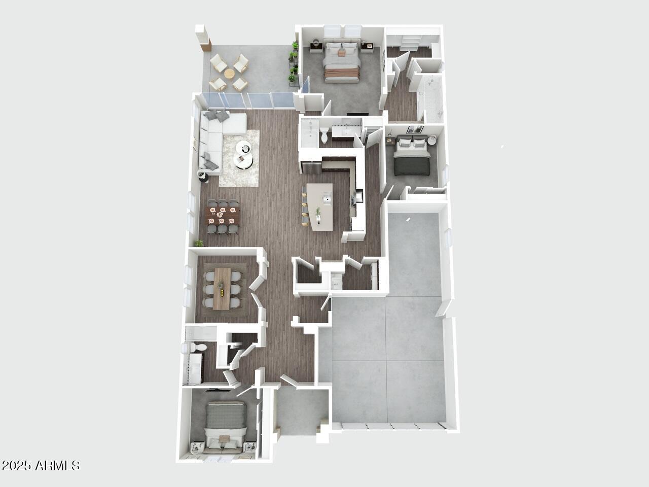 3191 West Santa Rosa Road San Tan Valley, AZ 85144 - Photo 52 of 52 Virtual Floor Plan