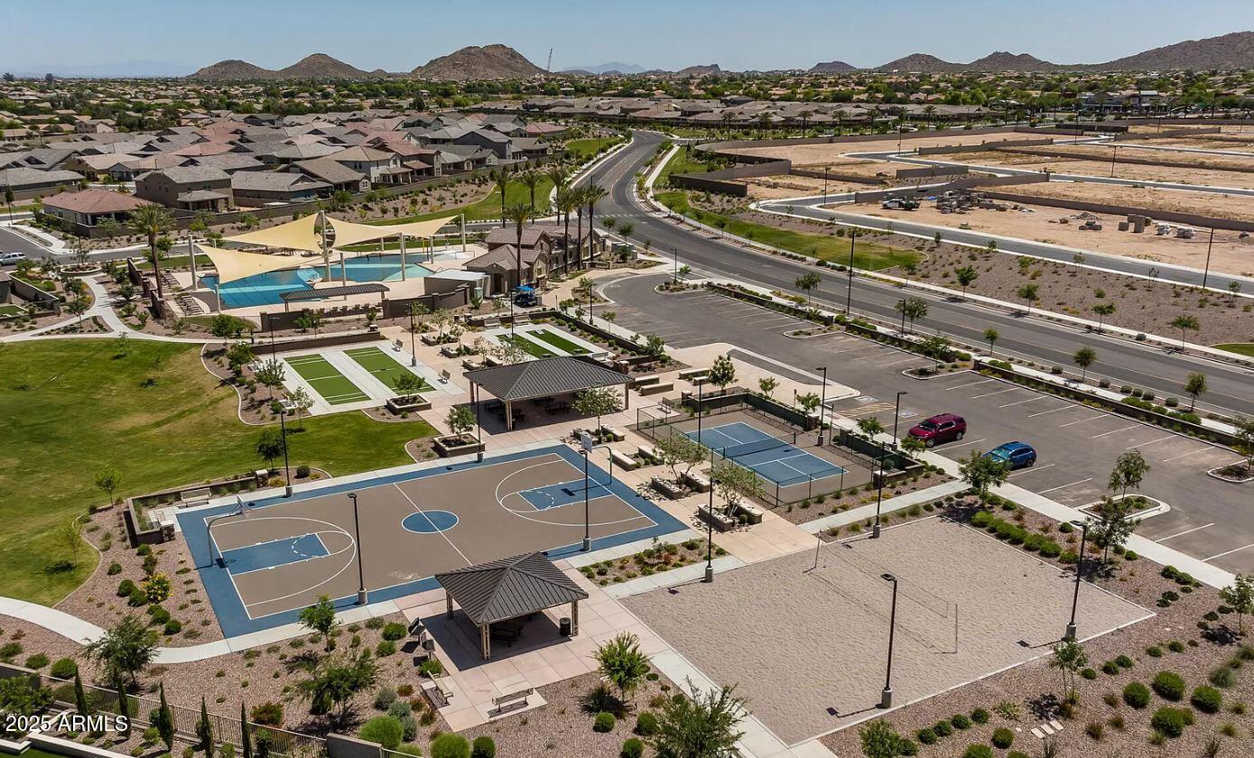 3191 West Santa Rosa Road San Tan Valley, AZ 85144 - Photo 42 of 52 an aerial view of residential houses with outdoor space