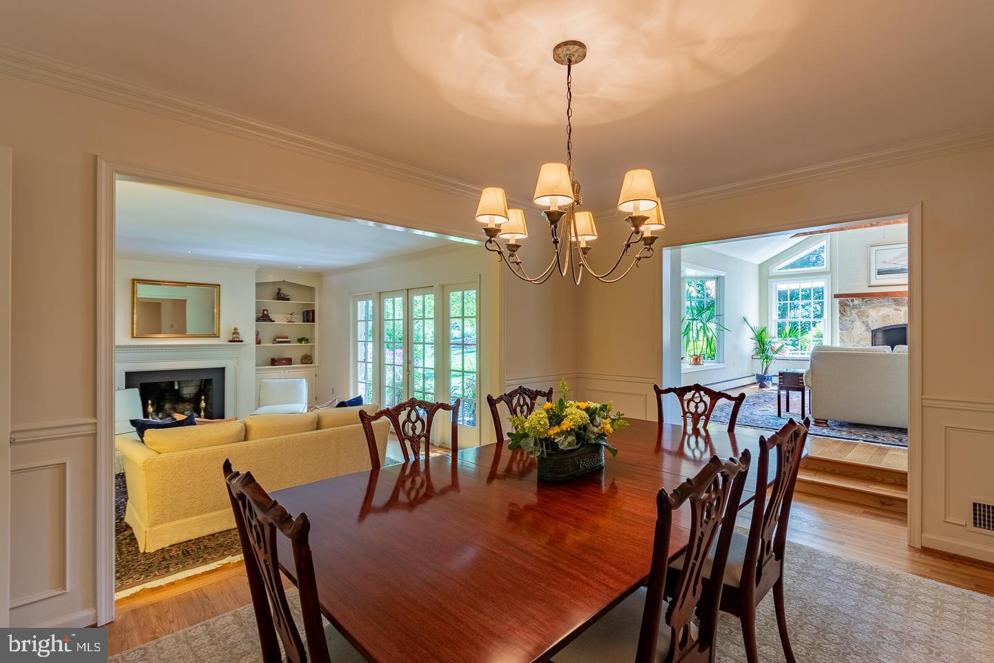 942 Ethan Allen Road Berwyn, PA 19312 - Photo 14 of 43 Formal Dining Room open to both living spaces.