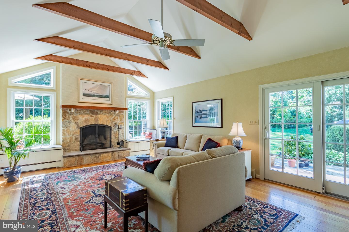 942 Ethan Allen Road Berwyn, PA 19312 - Photo 15 of 43 Exposed Beams and tons of natural light!