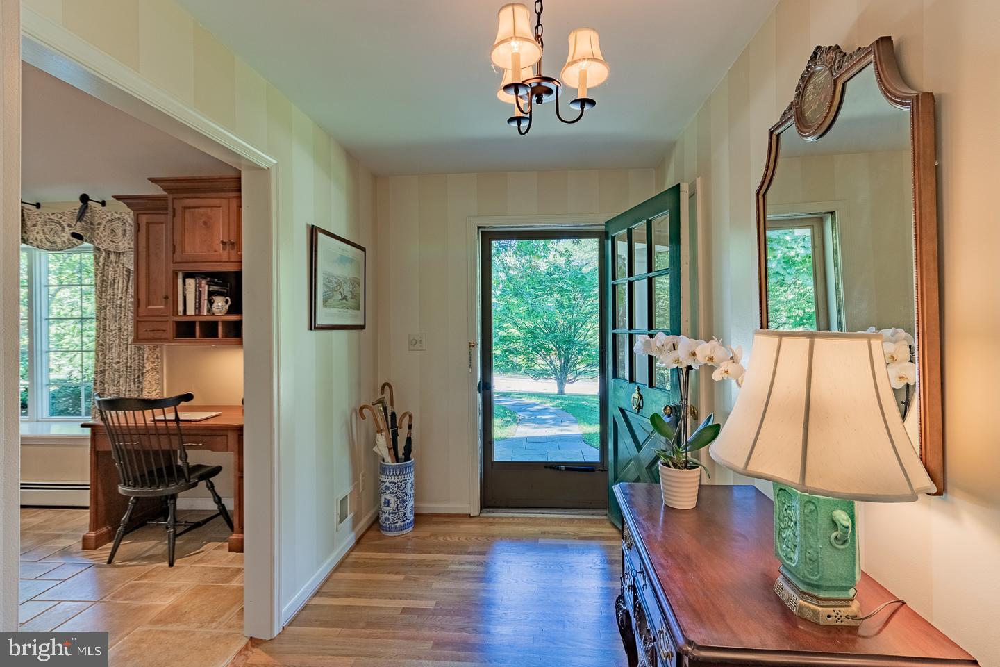 942 Ethan Allen Road Berwyn, PA 19312 - Photo 5 of 43 Spacious Foyer. Closet w/attic access.